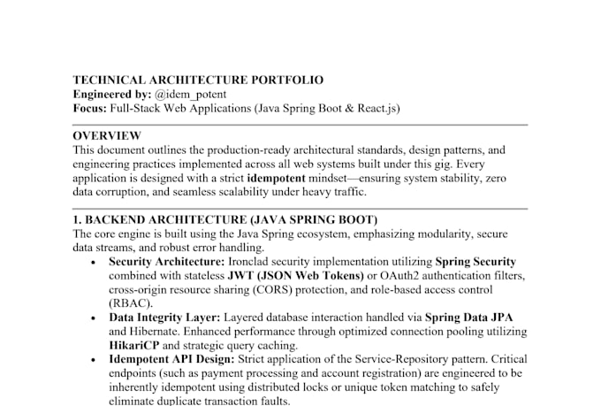 build scalable web applications in java spring boot